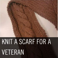 Knit a Scarf for a Veteran